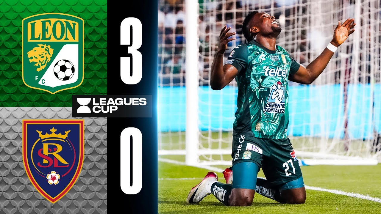 León 3-0 Real Salt Lake | Resumen | Cuartos - Leagues Cup 2026