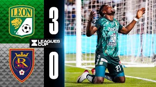 León 3-0 Real Salt Lake | Highlights | Quarterfinals - Leagues Cup 2026