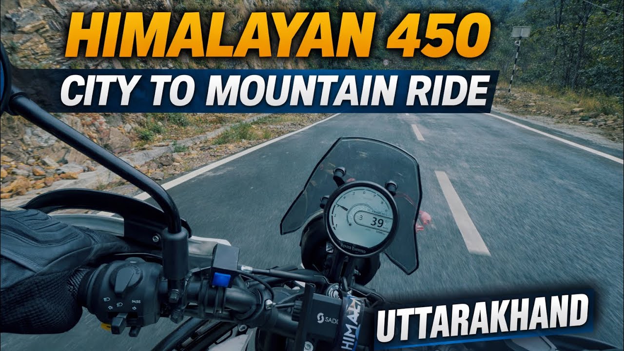 Royal Enfield Himalayan 450 | Pithoragarh City to Mountain Ride | Uttarakhand POV | ZeroDay Rider