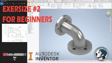 Autodesk inventor Exercise 2 for beginners
