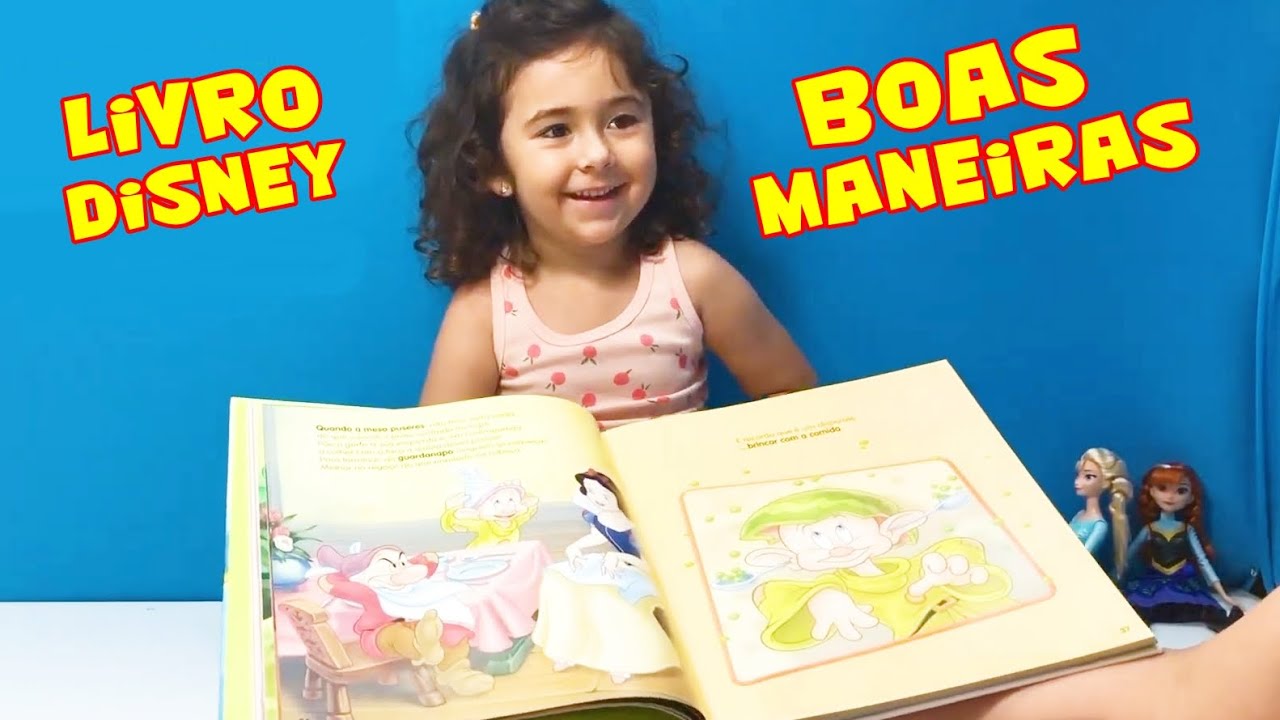 Livro boas maneiras - Bom dia - LIVROS - Nina Brinca - Brinquedos