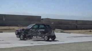 2013 BMW X5 SUV   Barrier Impact Test