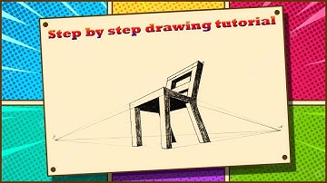 Incredible 2-Point Perspective Chair: A Masterclass in Drawing Realistic Furniture!