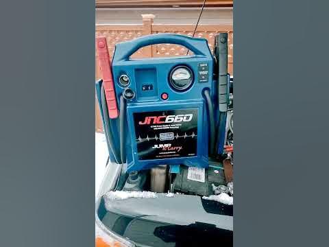 Jnc660 12 volt jump start 😱 - YouTube
