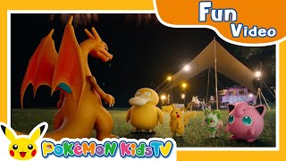 [Cat’s Kitchen] Camping Trip with Pokémon: Lasting Bonds ❤️ | Pokémon Kids TV​