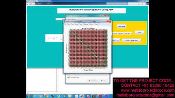 Matlab code for Handwritten text recognition using deep learning