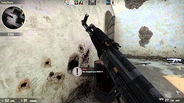 M4A1-S 2x #kill #headshot and AK-47 2x #kill #dust2 #CompetitiveMode #CSGO By Standin.3W3.Nobash