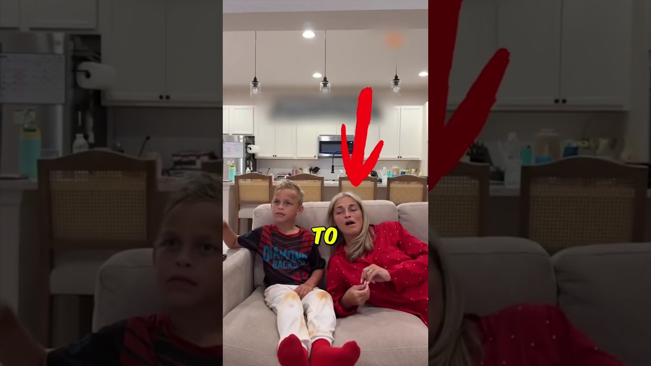 Mom Pretends to Sleep to Check Her Sons' Reactions 