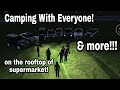 Awesome Camping, on rooftop of supermarket, briefcase glitch?! | Car Parking Multiplayer