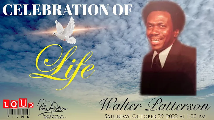 Celebration of Life for Walter Patterson