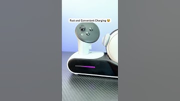 Maecker VR Magnetic Charging Dock for Meta Quest 3, a space saver #maeckervr #vraccessory