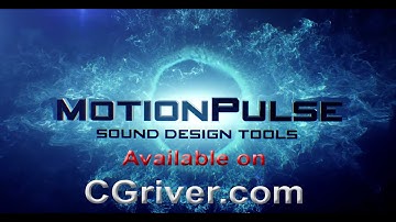 MotionPulse by Video Copilot: Sound Design Tools for Motion Graphics (1000 Movie Trailer Sound FX)