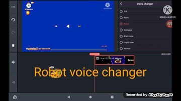 How to make robot flip on kinemaster
