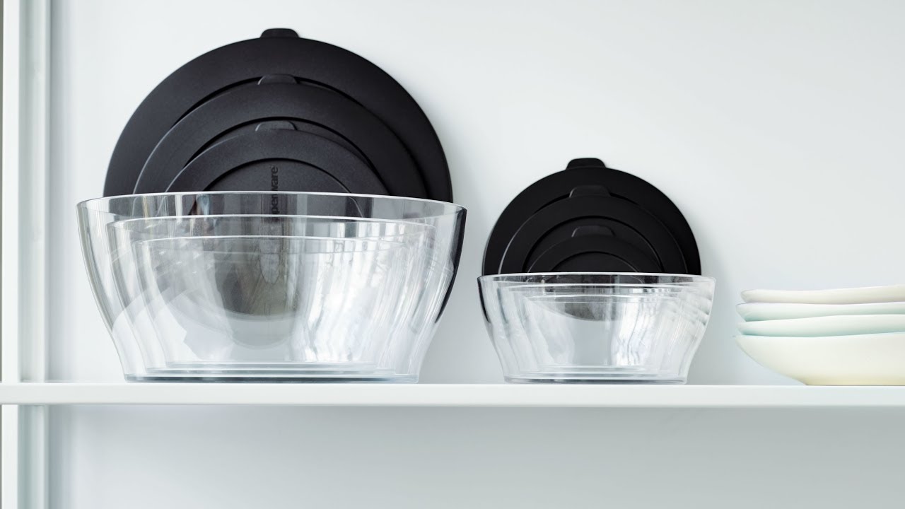 Tupperware - Clear Bowls Collection 