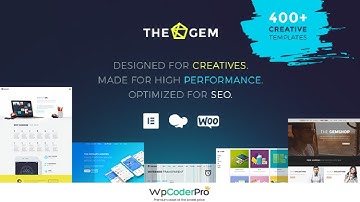 TheGem Theme Free Download for WPCoderPro Member | WordPress  Creative Multi-Purpose Theme