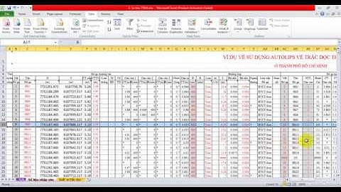 Lisp vẽ nhanh trắc dọc cấp thoát nước phần 6