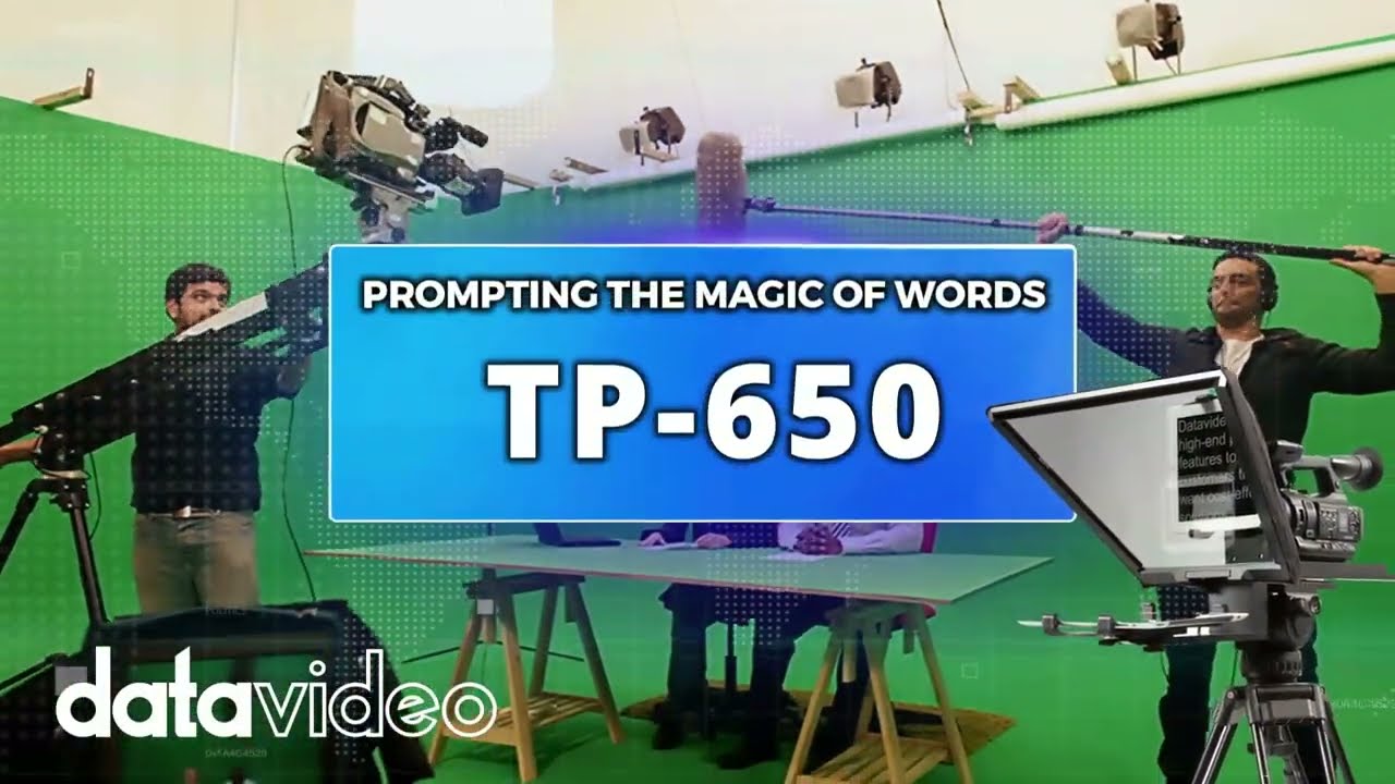 Prompting the Magic of Words | Datavideo TP-650