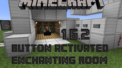 Button Activated Multilevel Enchanting Room Showcase [1.6.2]