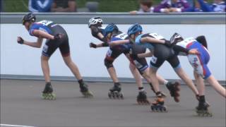 Kadetten Jongens Finale Puntenkoers 3000m KNSB Jeugd Competitie Purmerend 2017