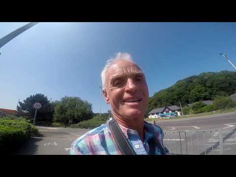 Walking from Plymouth to Plympton Devon Along the Embankment Road PT1
