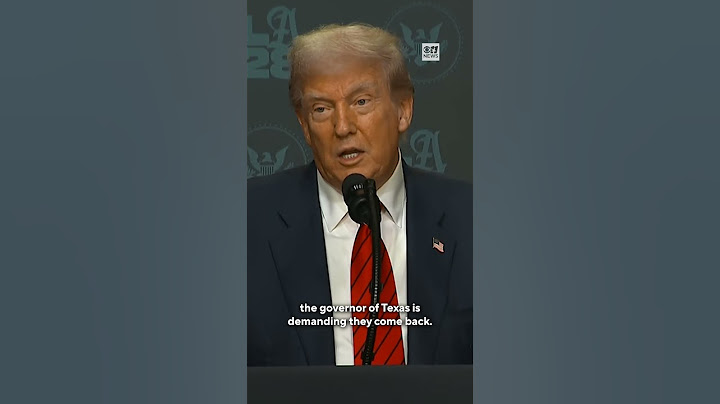 Trump weighs in on redistricting battle in Texas