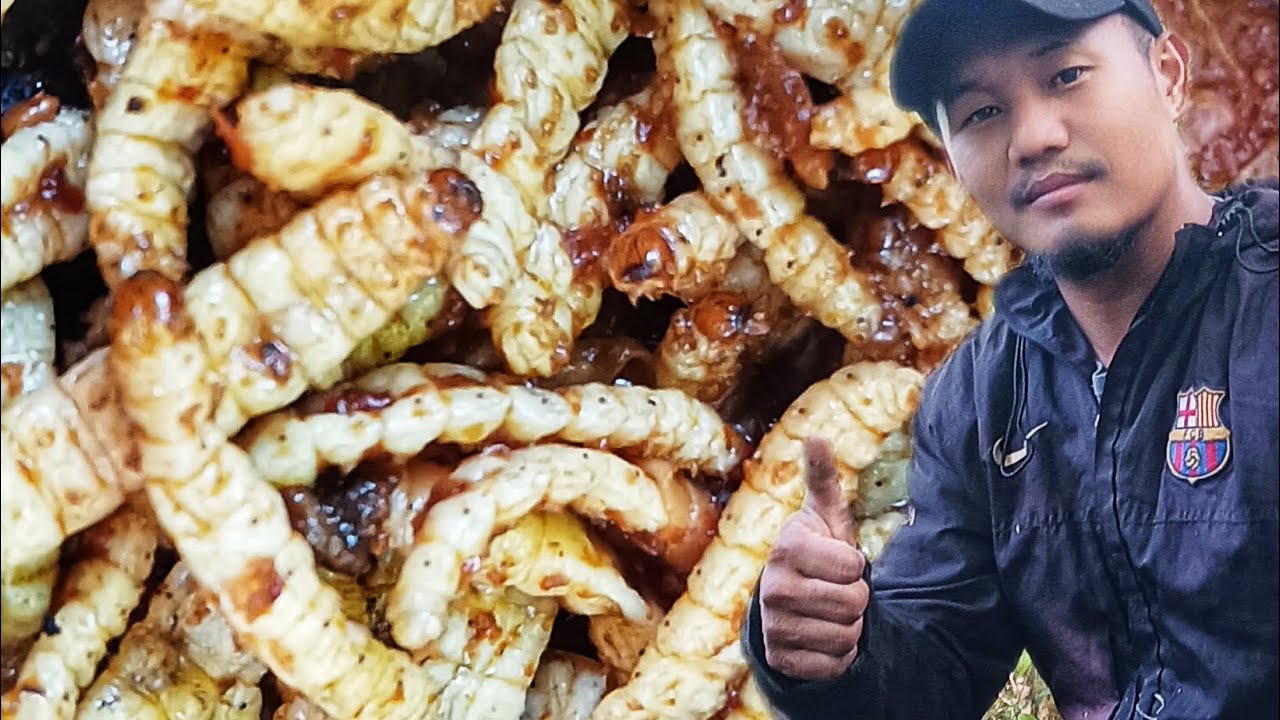 You Won’t Believe How Tasty Bamboo Worms Are||Northeast india.