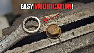 Easily Modify Sockets and Wrenches to Decrease Slippage