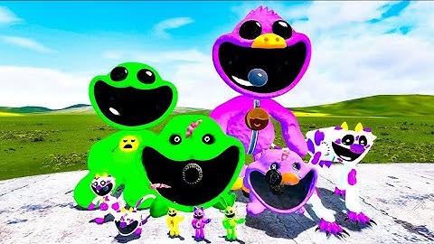 NEW EVOLUTION OF FOXZILLA FORGOTTEN SMILING CRITTERS POPPY PLAYTIME 3 In Garry s Mod