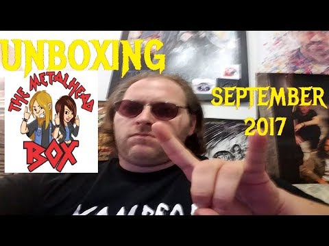 Unboxing: THE METALHEAD BOX [Sept 2017]