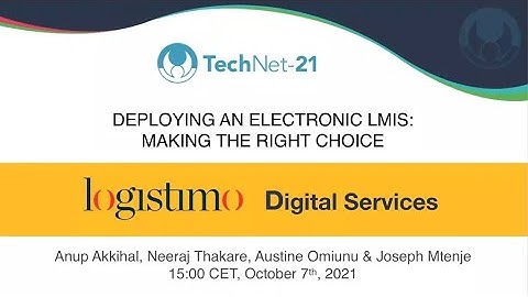 Introducing Logistimo LMIS Software and Services