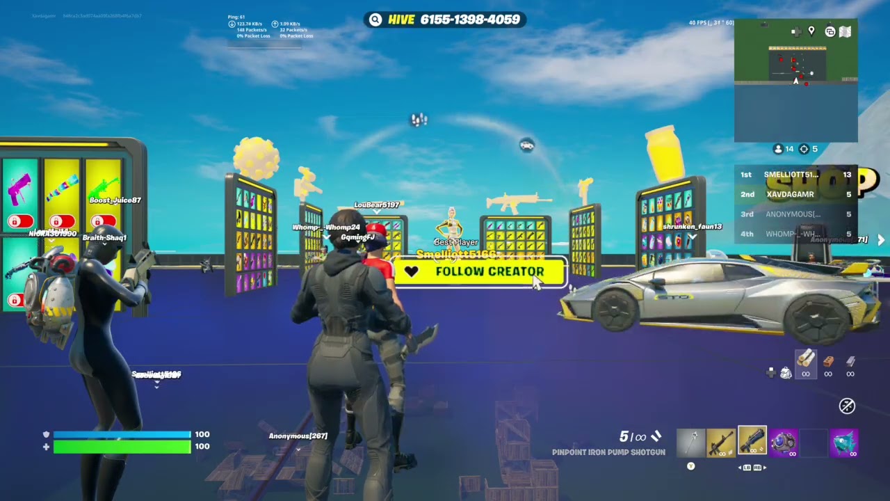 Playing 1v1 with every gun