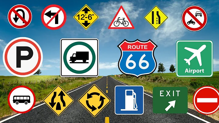 🚦 60 Important ROAD SIGNS That You Need To Know When Driving 🛣️