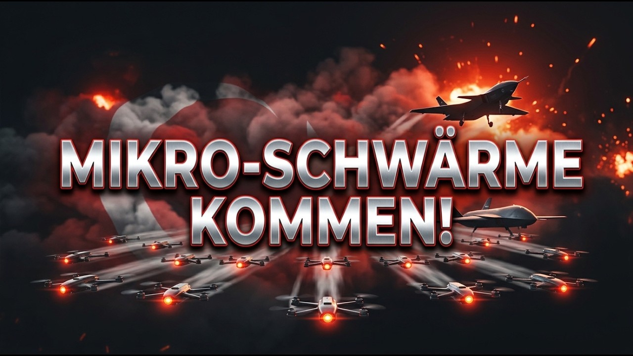TÜRKEI-SCHWÄRME KOMMEN! Mikro-Drohnen revolutionieren Grenz- & Stadtkrieg 4K