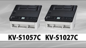 KV-S1057C and KV-S1027C Introduction Movie