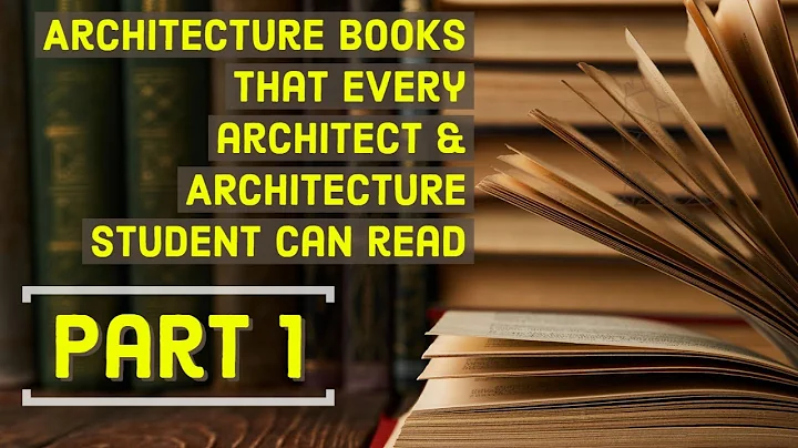 Architecture Books that every Architect and Architecture Student can read - Part 1