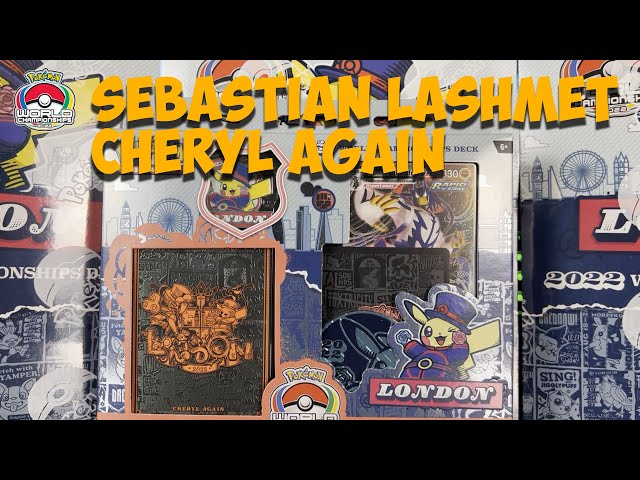 Pokemon TCG Sebastian Lashmet 2022 World Championships Deck