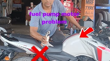 Apache RTR bs6 fuel pump motor problem