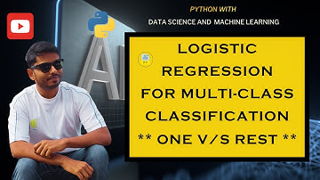 Tutorial 28 - Logistic Regression For Multi-Class Classification - One vs Rest (Python With DS/ML)
