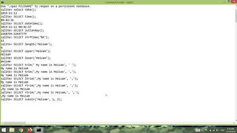 Functions   Create and Manage SQLite Databases From Scratch