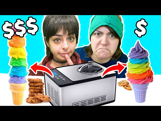 Testing Cheap vs. Expensive Ice Cream Maker., Ice Cream Maker