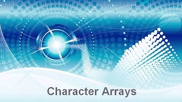 C Programming Bootcamp Part 2: Character Arrays
