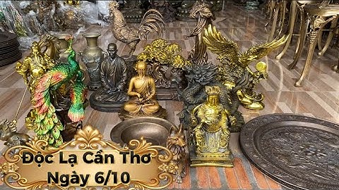 Chim công bằng đồng _ Mâm đồng _ Chảo đồng #độclạcầnthơ #doco 