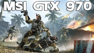 Warface | MSI GTX 970 | Maxed Out 1080p PhysX | FPS on Screen