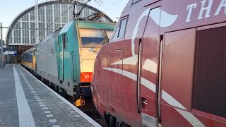 Uniek Ic Direct Sleept Kapotte Thalys Door Amsterdam Centraal