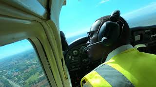 CESSNA 172 SOLO CIRCUITS, FULL LENGTH FLIGHT | WILSON AIRPORT, NAIROBI,KENYA|