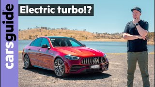 MercedesAMG C43 2023 review: Fourcylinder AMG CClass takes aim at BMW M340i with electric turbo!