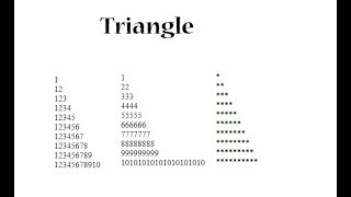 php for beginners:- Make a star and number triangle in php using loops