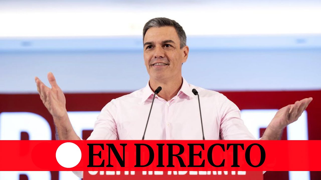 🔴 DIRECTO | Intervención de Pedro Sánchez en el Comité Federal del PSOE ...