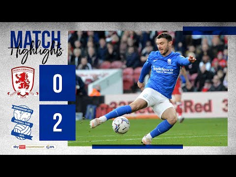 Middlesbrough Birmingham Goals And Highlights