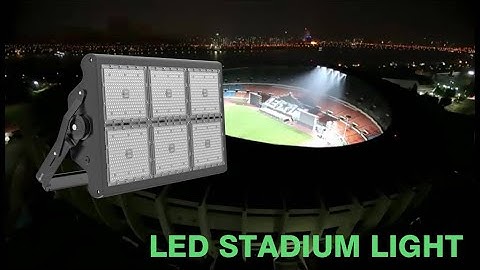 Light Up Your Stadium Like Never Before:  Lightide DMX LED Flood Lights